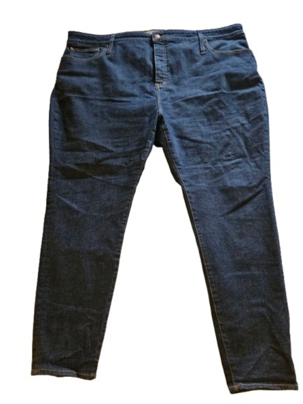 Madewell Indigo Denim Jeans with‎ Contrast Stitching